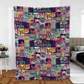 Aaahh!!! Real Monsters Characters Pattern Fleece Blanket