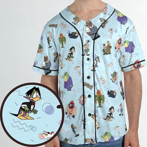 Danger Mouse Duckula Return Unisex Baseball Jersey