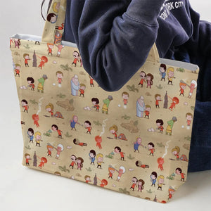 Pyramid America Star Trek Characters Large Tote Bag