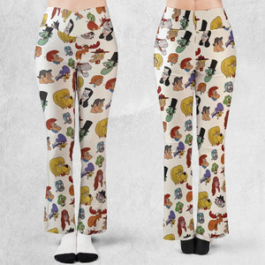 Memory of Jay Ward Flare Leggings