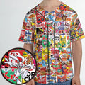 Popular Cereal Boxes Unisex Baseball Jersey