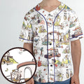 Stone Age Life The Flintstone Unisex Baseball Jersey
