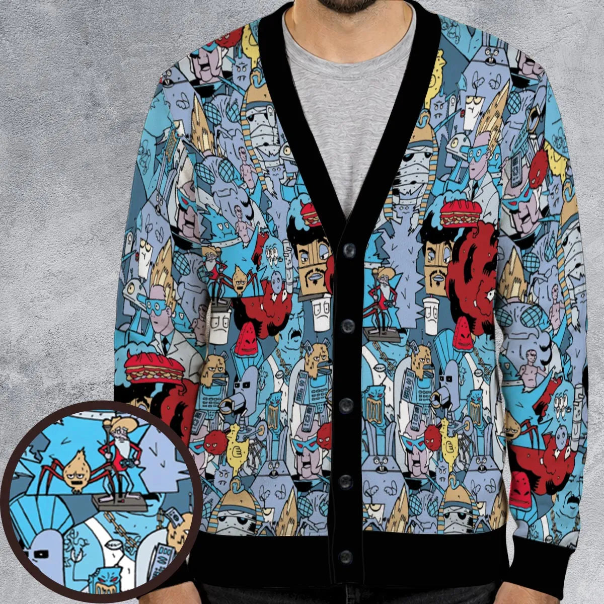 Aqua Teen Hunger Force Cardigan