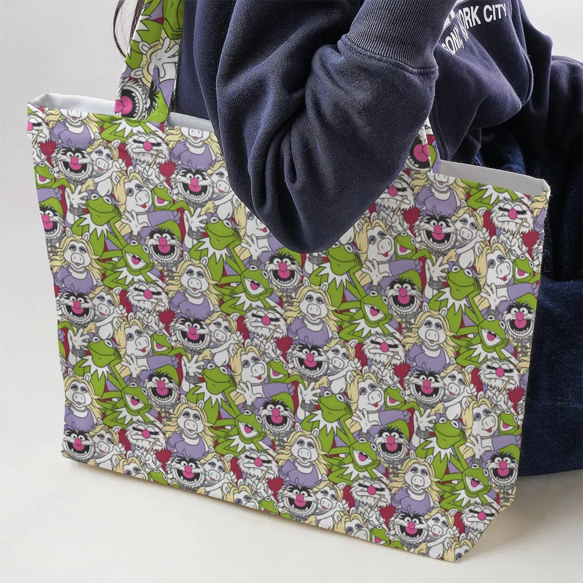 Muppet Mania The Muppets Large Tote Bag