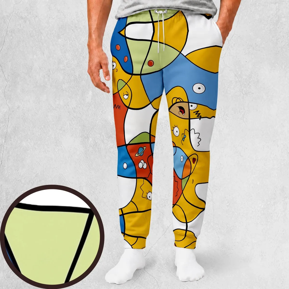The Simpsons Mixed Up Sweatpants