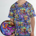 Baby Yoda In the Galaxy Unisex Baseball Jersey
