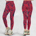 Gundam Camo Magenta Gundam Legging