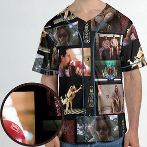 The Big Lebowski Famous Scenes Unisex Baseball Jersey