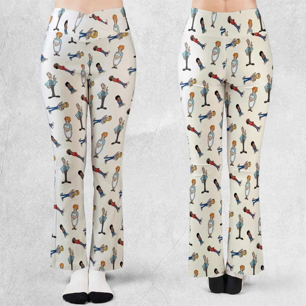Different Strokes Drip Flare Leggings