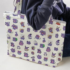 Gengar Cosplay Pokemon Large Tote Bag