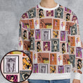 Dr. Mrs. The Monarch The Venture Bros. Magazine Poses All-over Print Sweatshirt