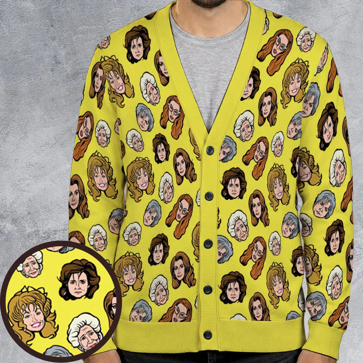 Steel Magnolias Characters Cardigan
