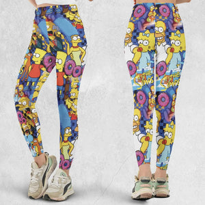 Springfield Swag The Simpsons Legging