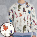Groovie Goolies Halloween All-over Print Sweatshirt