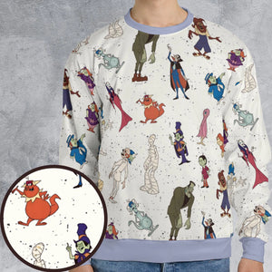 Groovie Goolies Halloween All-over Print Sweatshirt