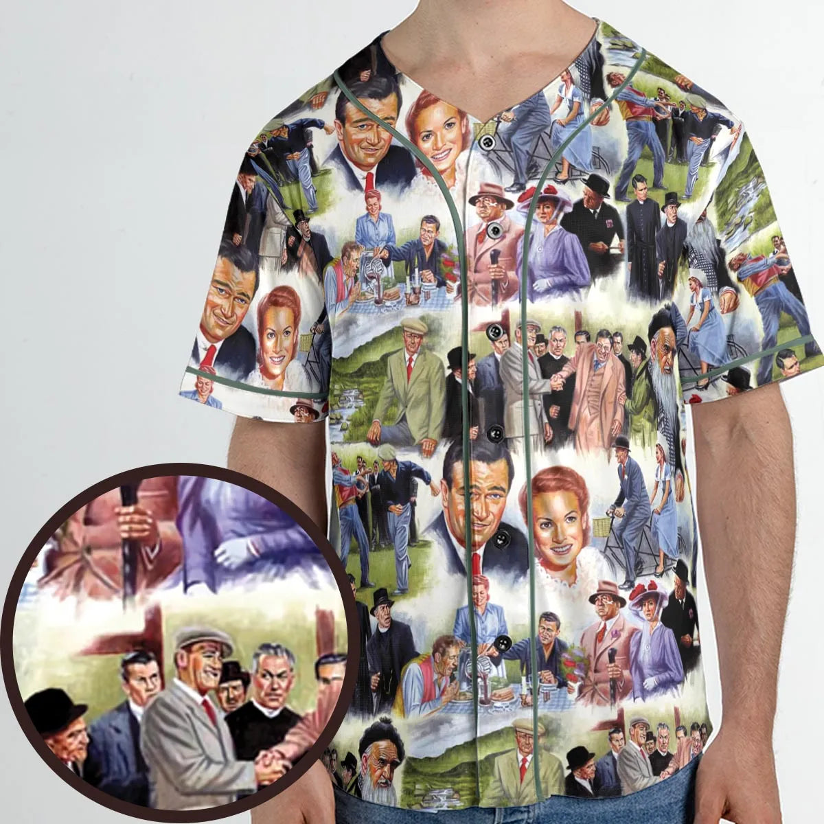 The Quiet Man Unisex Baseball Jersey