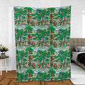 Bear and Friends Winnie the Pooh Fleece Blanket