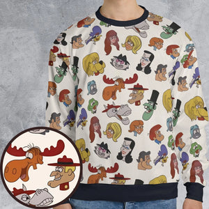 Memory of Jay Ward All-over Print Sweatshirt