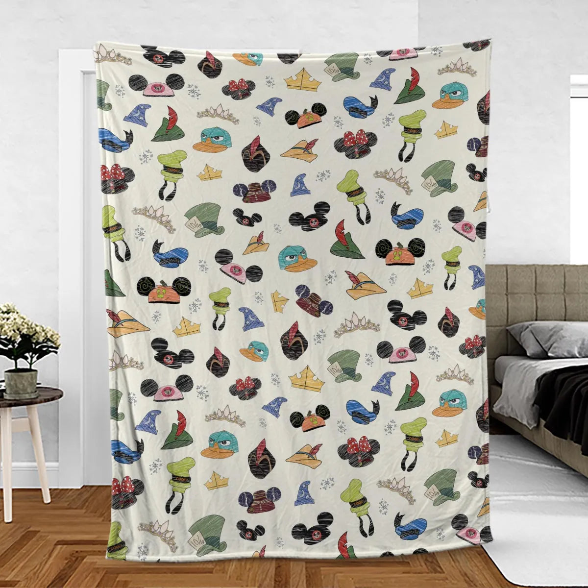 The Happiest Kingdom Fleece Blanket