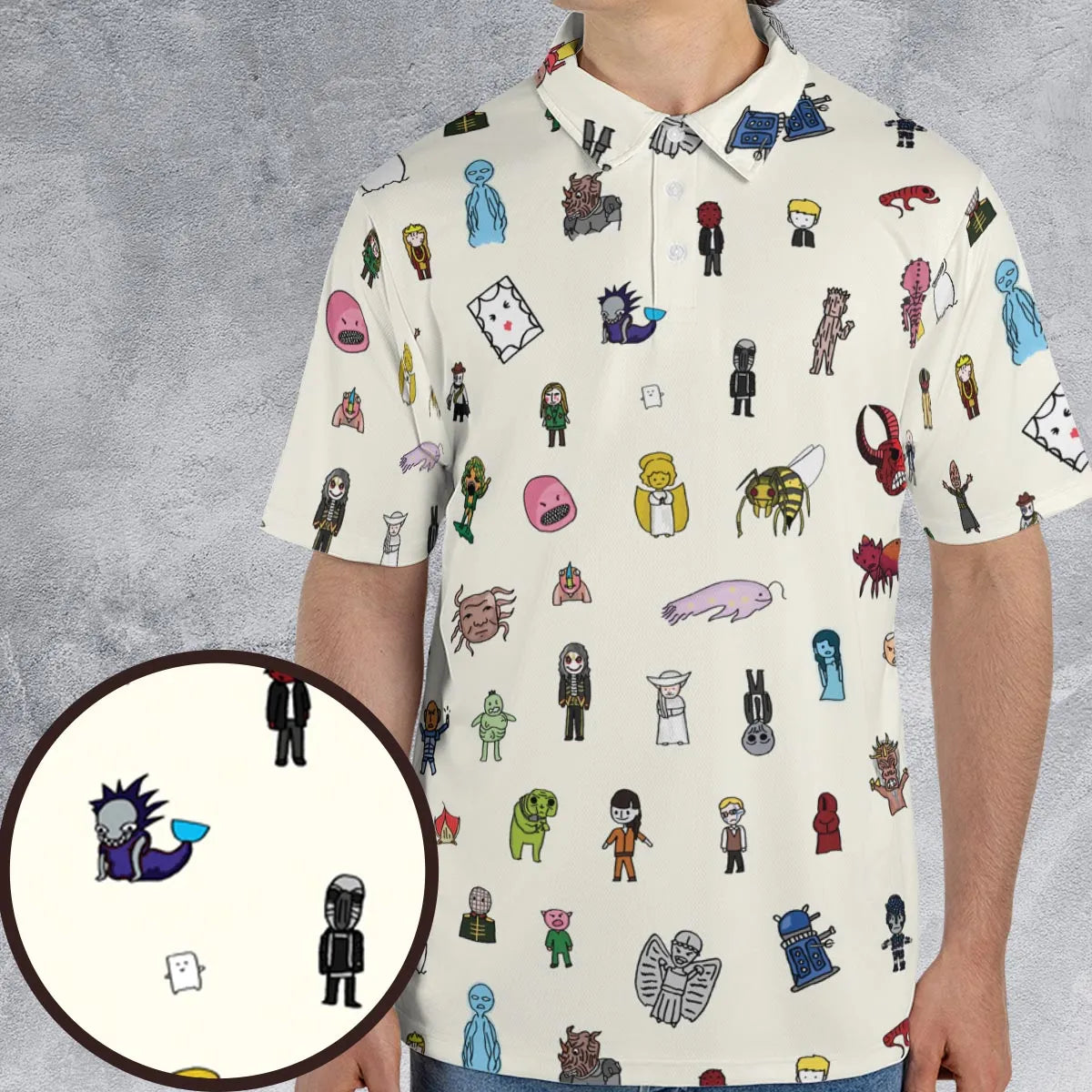 Doctor Who Universe AOP Men/Women Polo Shirt