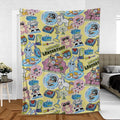 Dee Dee Mandark Dexter's Laboratory Funny Fleece Blanket