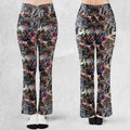 They Live Seamless Pattern Flare Leggings