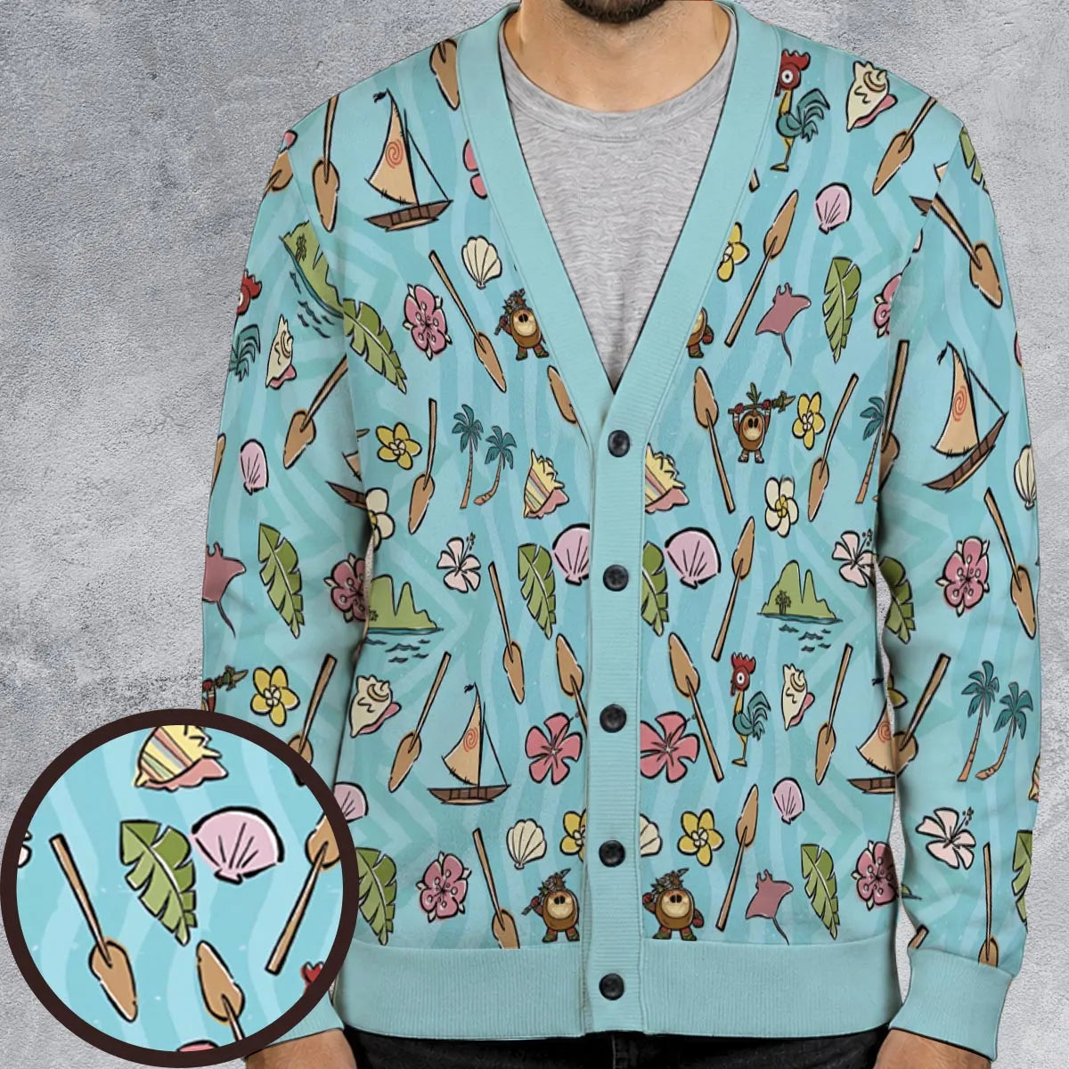 Ocean Vibes Moana Cardigan