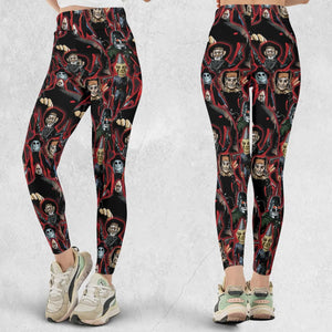 Puppet Master Collage Legging