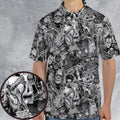 The Monsters Universal Classic Monsters AOP Men/Women Polo Shirt