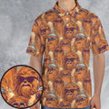 Retro Chewy Summer Vibes AOP Men/Women Polo Shirt