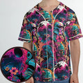 Star Wars Synthwave Unisex Baseball Jersey