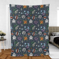 Rock Type Pokemon Fleece Blanket