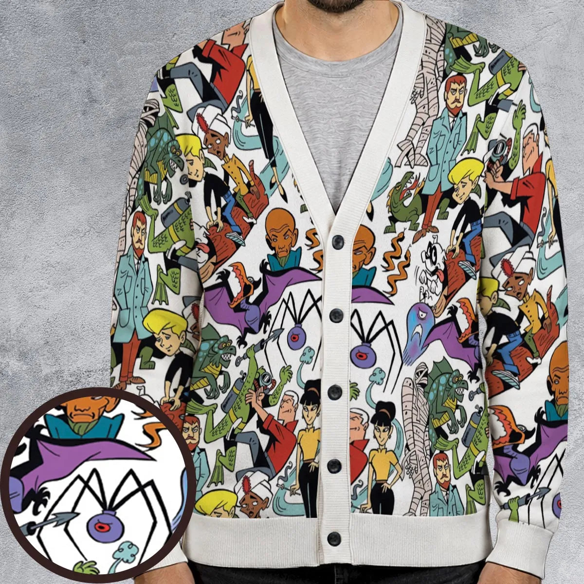 The Adventures Jonny Quest Cardigan