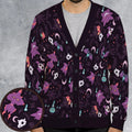 Lavender Town Pokemon Pattern Cardigan