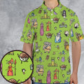 Finn Holy Adventure Adventure Time and Monty Python and the Holy Grail AOP Men/Women Polo Shirt