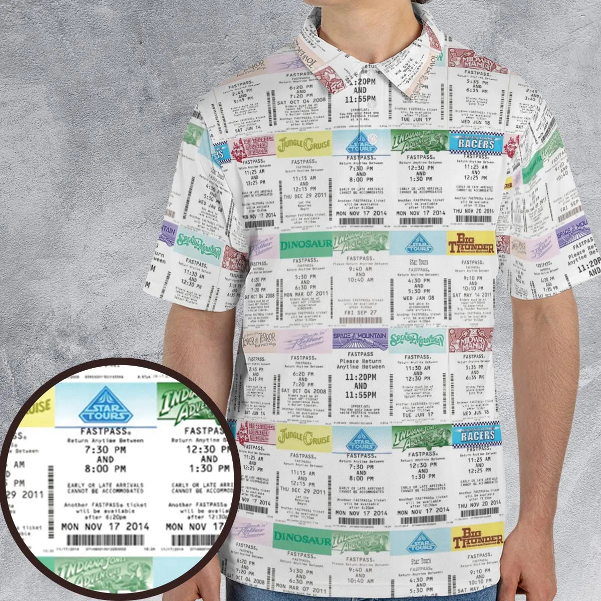 Fastpass AOP Men/Women Polo Shirt