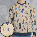 Beloved Children's Tale Charlotte's Web Cartoon Characters All-over Print Sweatshirt