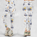 Millennium Falcon Patterns Star Wars Legging