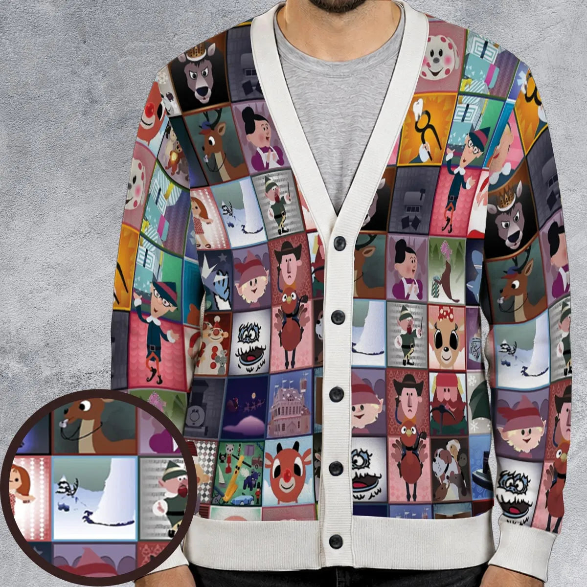Rudolph Land Cardigan