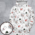 All-over Print Hoodie - 4WTT61KJ -  - 1