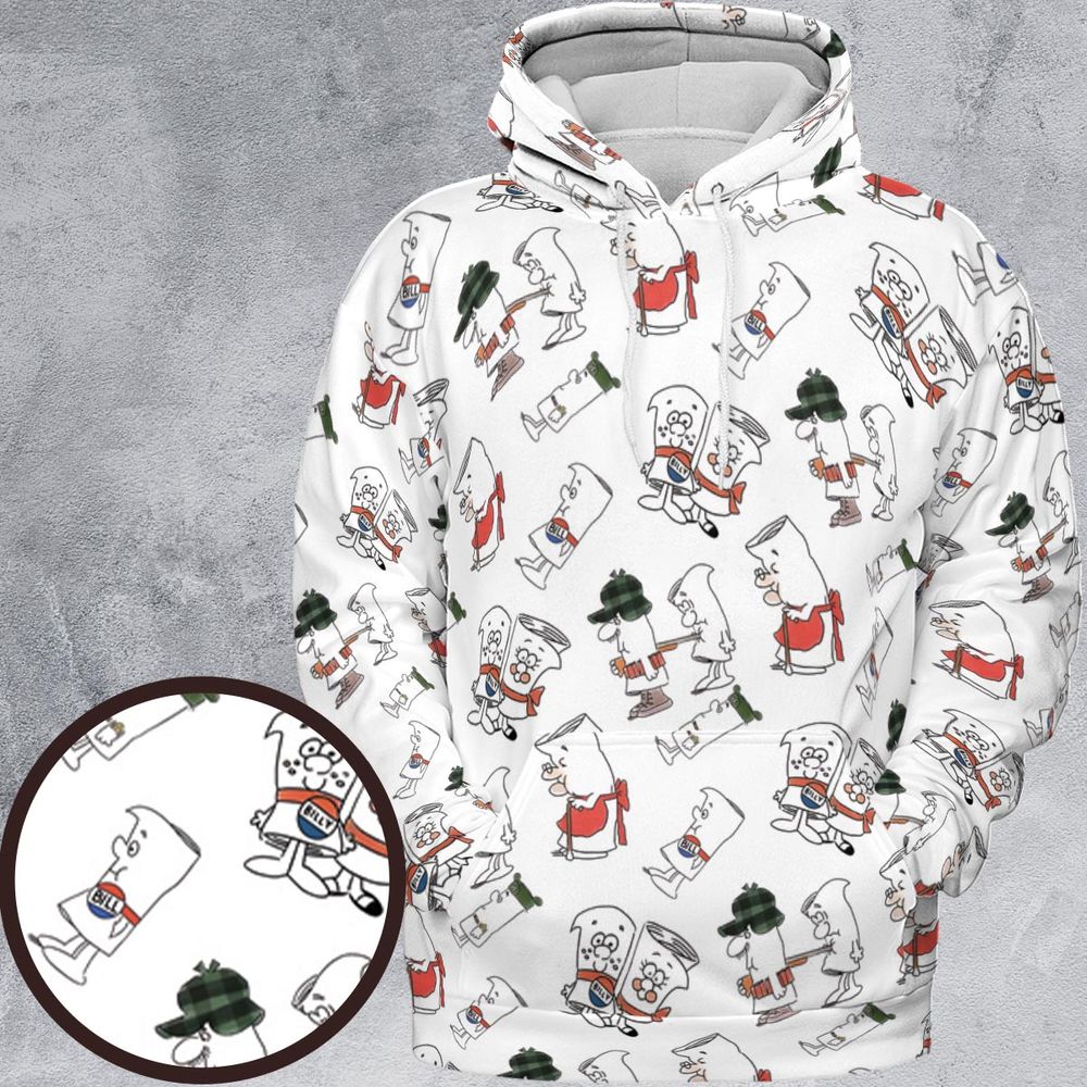All-over Print Hoodie - 4WTT61KJ -  - 1