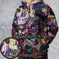 Spider-Punk Get Punked Across Spider-Verse All-over Print Hoodie