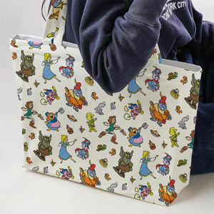 Gummi Bears Characters Large Tote Bag