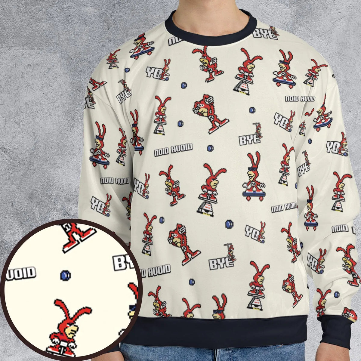 Avoid The Noid Yo Noid All-over Print Sweatshirt