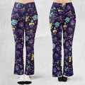 Gengar Ghost Pokemon Pattern Flare Leggings