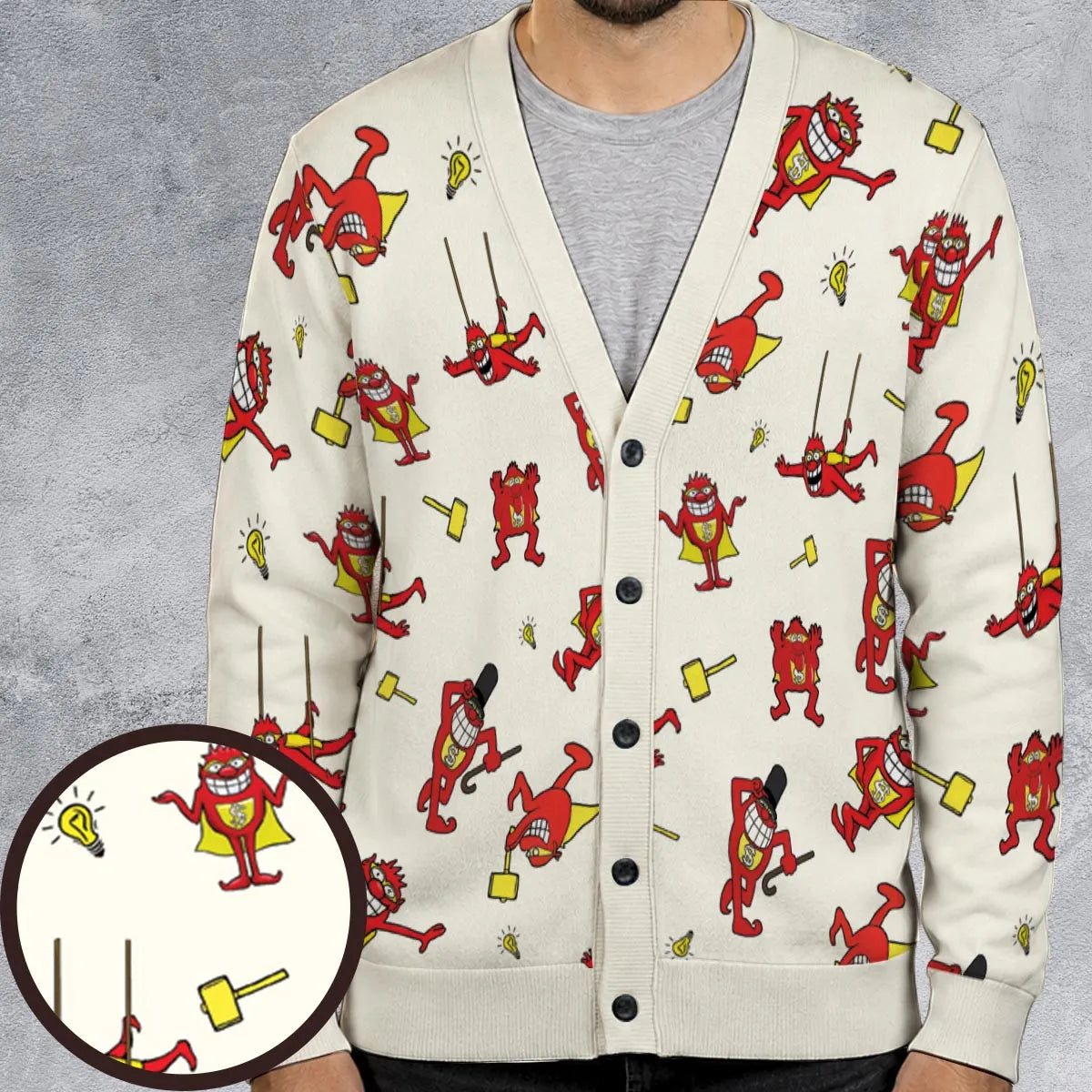 Whammies Press Your Luck Cardigan