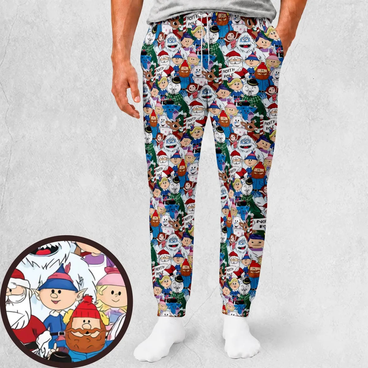 North Pole Rudolph the Red-Nosed Reindeer Sweatpants