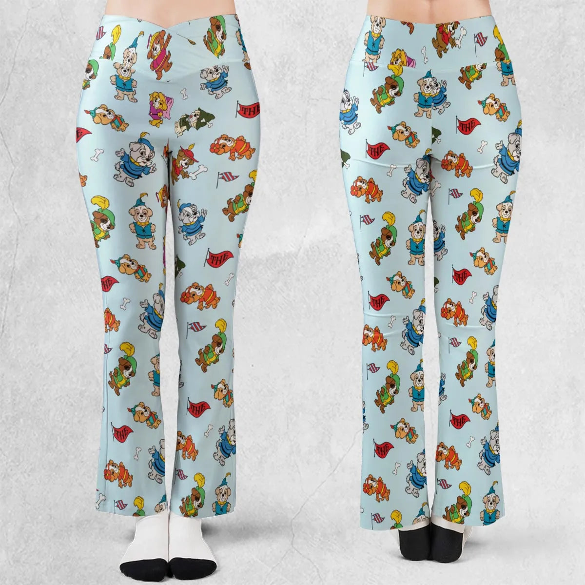 Pup Power The Biskitts Flare Leggings