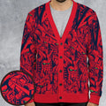 Gundam Camo Magenta Gundam Cardigan