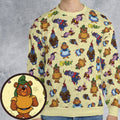 All-over Print Sweatshirt - UUWC21SS -  - 1